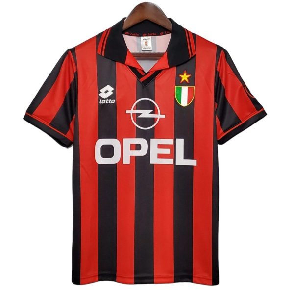 Camiseta retro AC Milan 96/97 1ª equipación