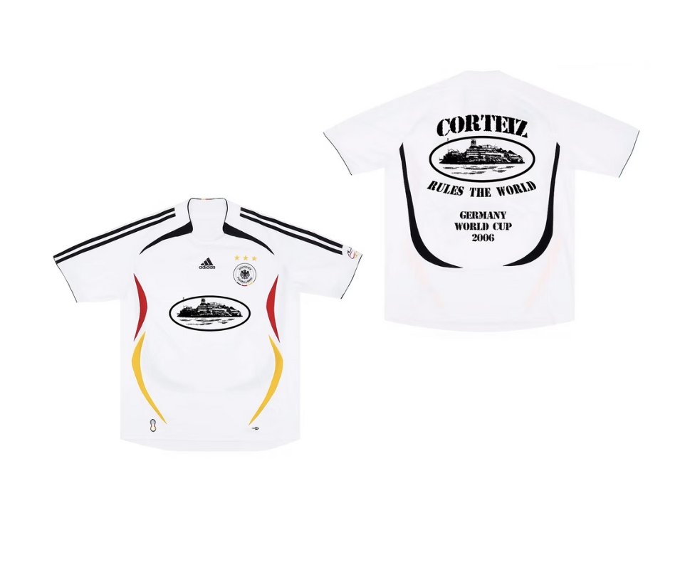 Camiseta Edición Especial Retro Alemania x Corteiz
