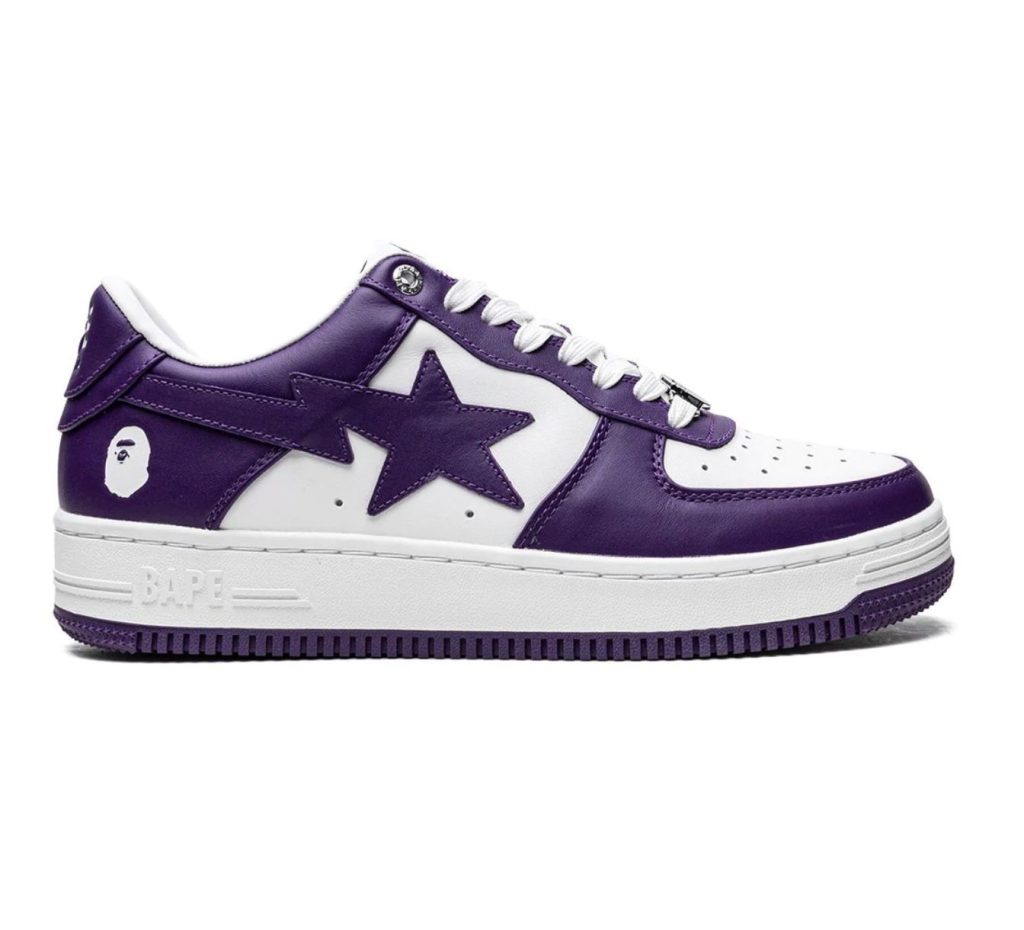 BAPE STA Low Purple