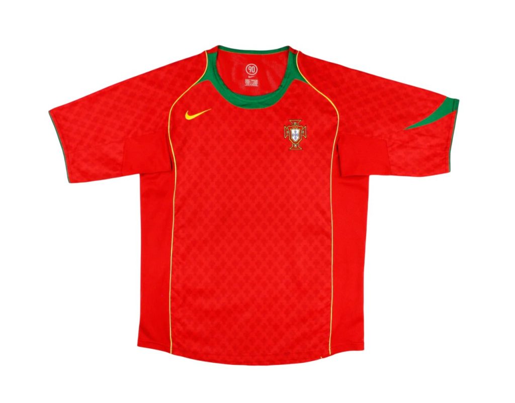 Camiseta Retro Portugal 2004 1ª equipación