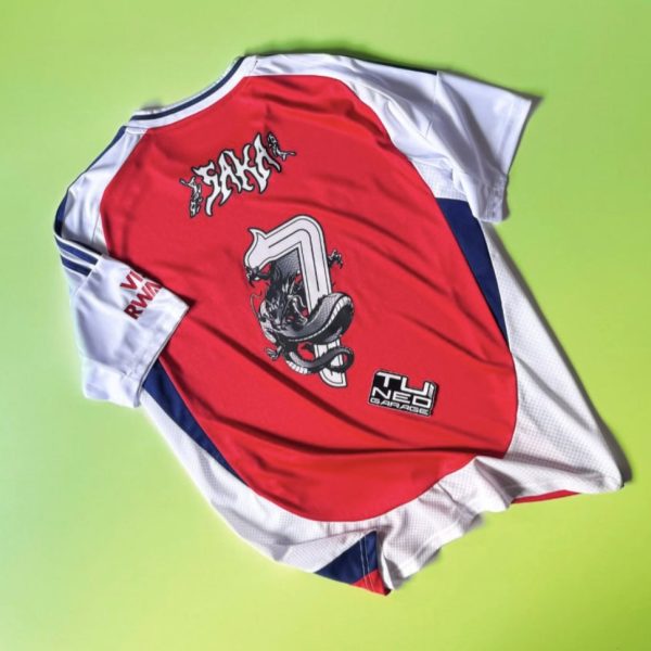 Camiseta Arsenal dorsales especiales