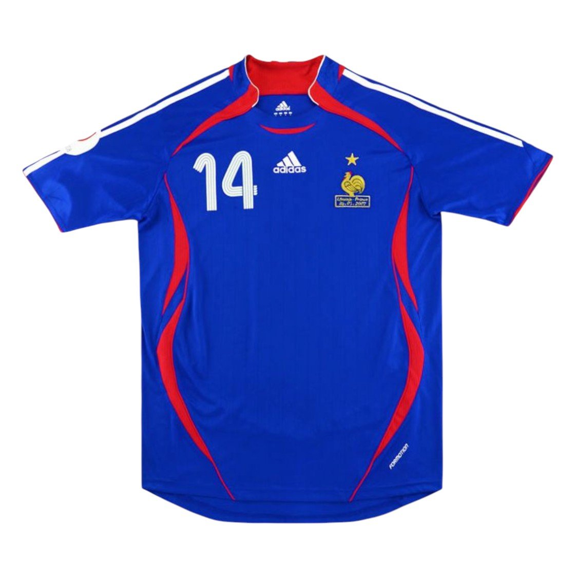 Camiseta Francia 2006 talla niño 1ª equipación