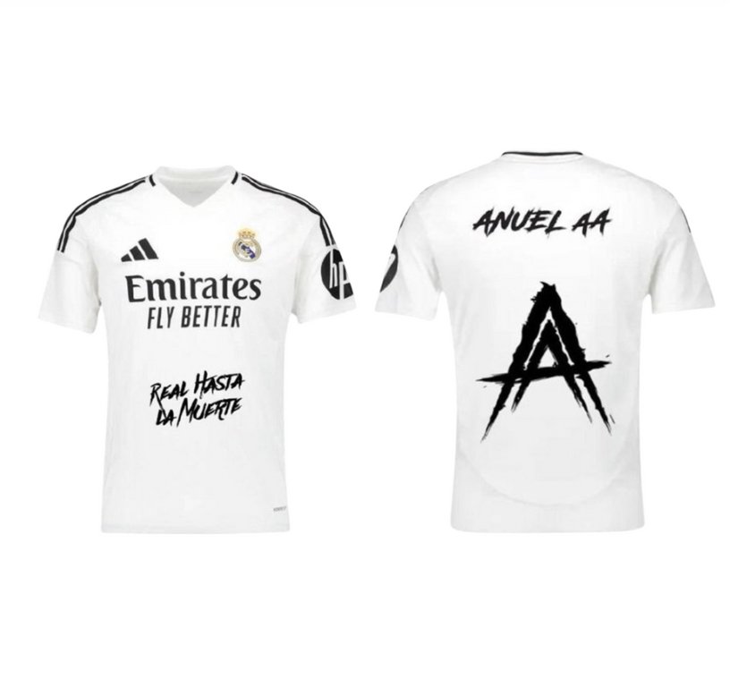 Camiseta Edición Especial Real Madrid x Anuel AA