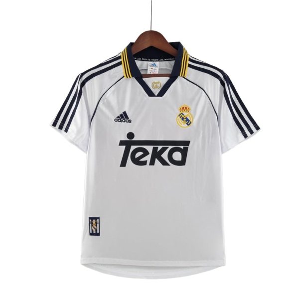 Camiseta Retro Real Madrid 2000 1ª Equipación