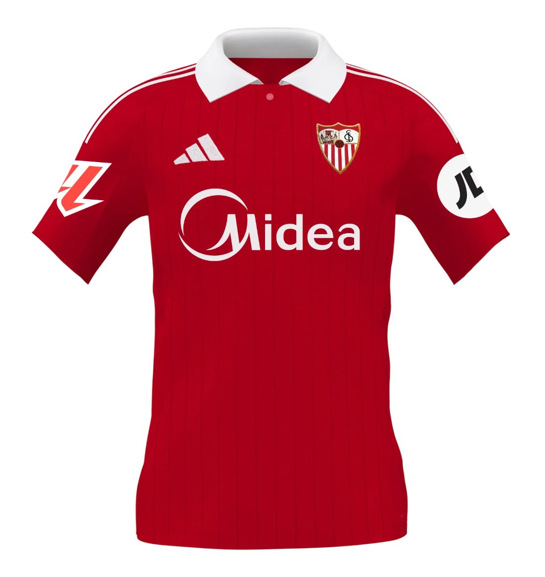 Camiseta Sevilla FC 25/26 talla niño 2ª equipación