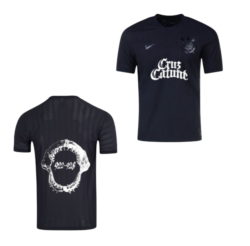 Camiseta Edición Especial Corinthians x Cruz Cafuné