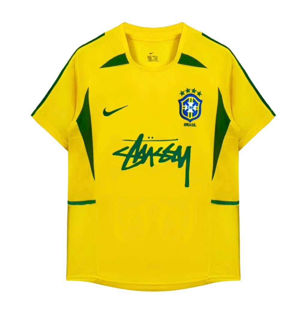Camiseta Edición Especial Brasil x Stussy