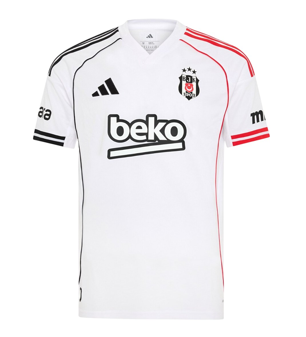 Camiseta Beşiktaş 25/26 1ª equipación