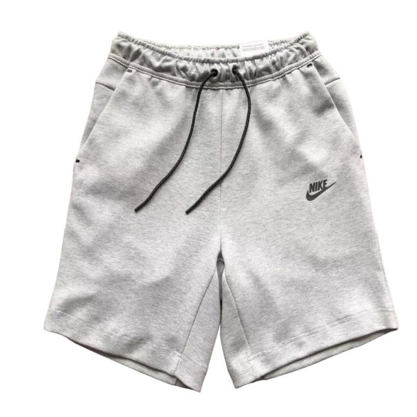 Pantalón Corto Nike Tech Fleece Gris