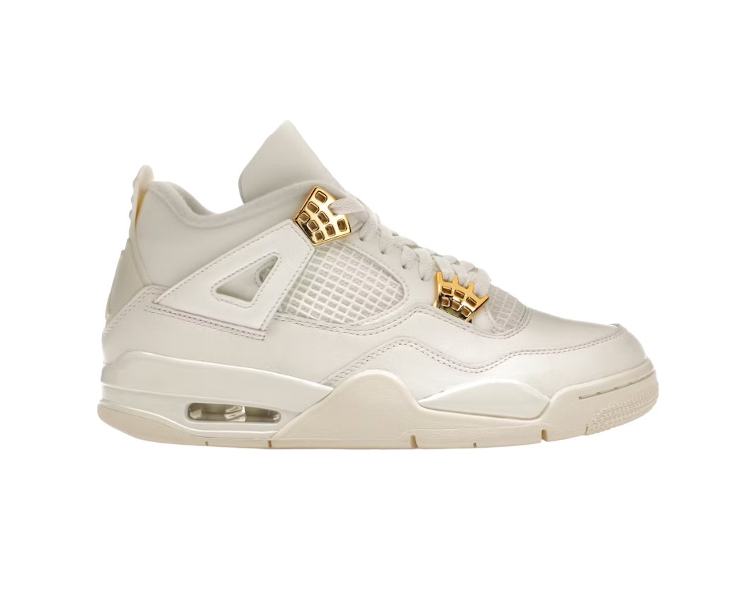 Nike Air Jordan 4 Retro METALLIC GOLD