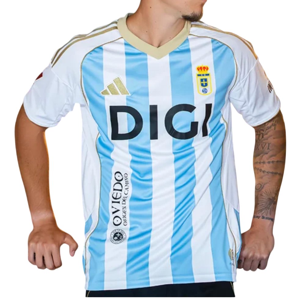 Camiseta Real Oviedo 25/26 talla niño 3ª equipación