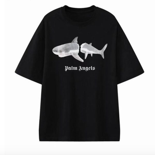 Camiseta Palm Angels Negra SHARK