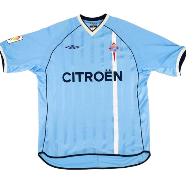 Camiseta Retro Celta de Vigo 01/02 1ª equipación