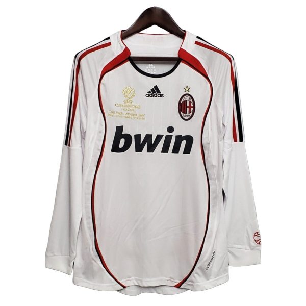Camiseta retro AC Milan 06/07 2ª equipación manga larga