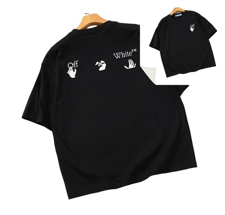 Camiseta Off-White Oversize Negra