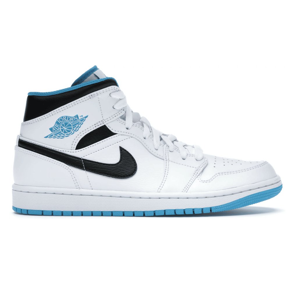 Air Jordan 1 Mid White & Blue
