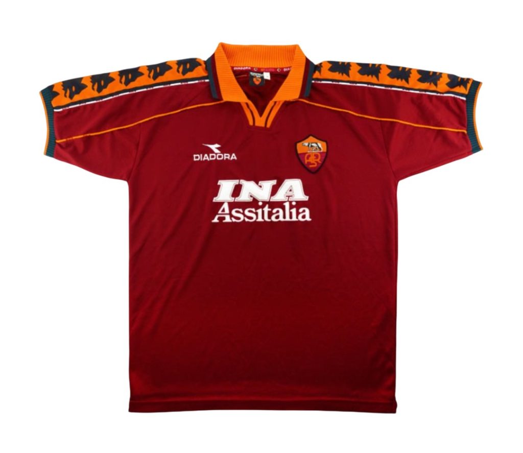 Camiseta retro AS Roma 98/99 1ª equipación