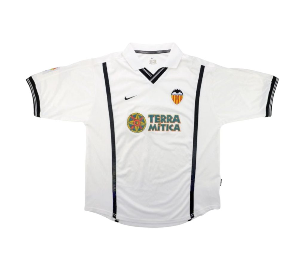 Camiseta retro Valencia 00/01 1ª equipación