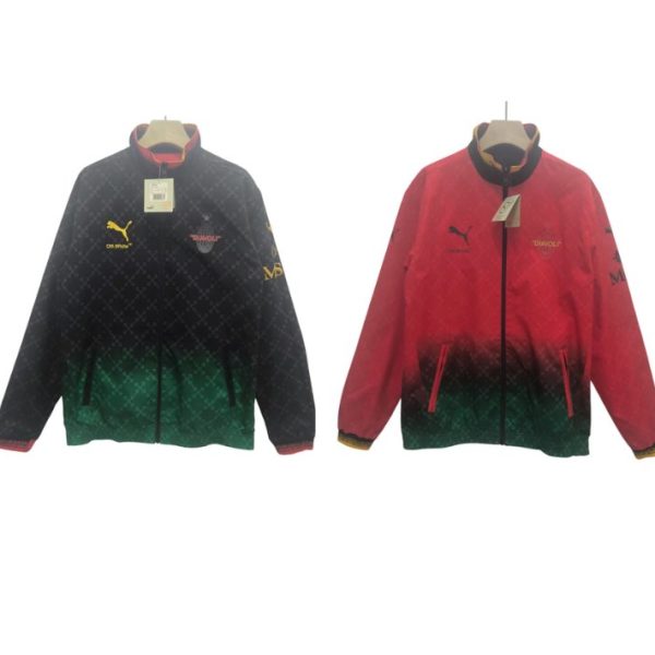 Chaqueta Reversible AC Milan x OFF-WHITE