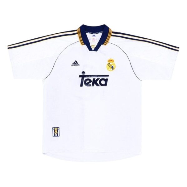 Camiseta Real Madrid 98/00 talla niño 1ª equipación