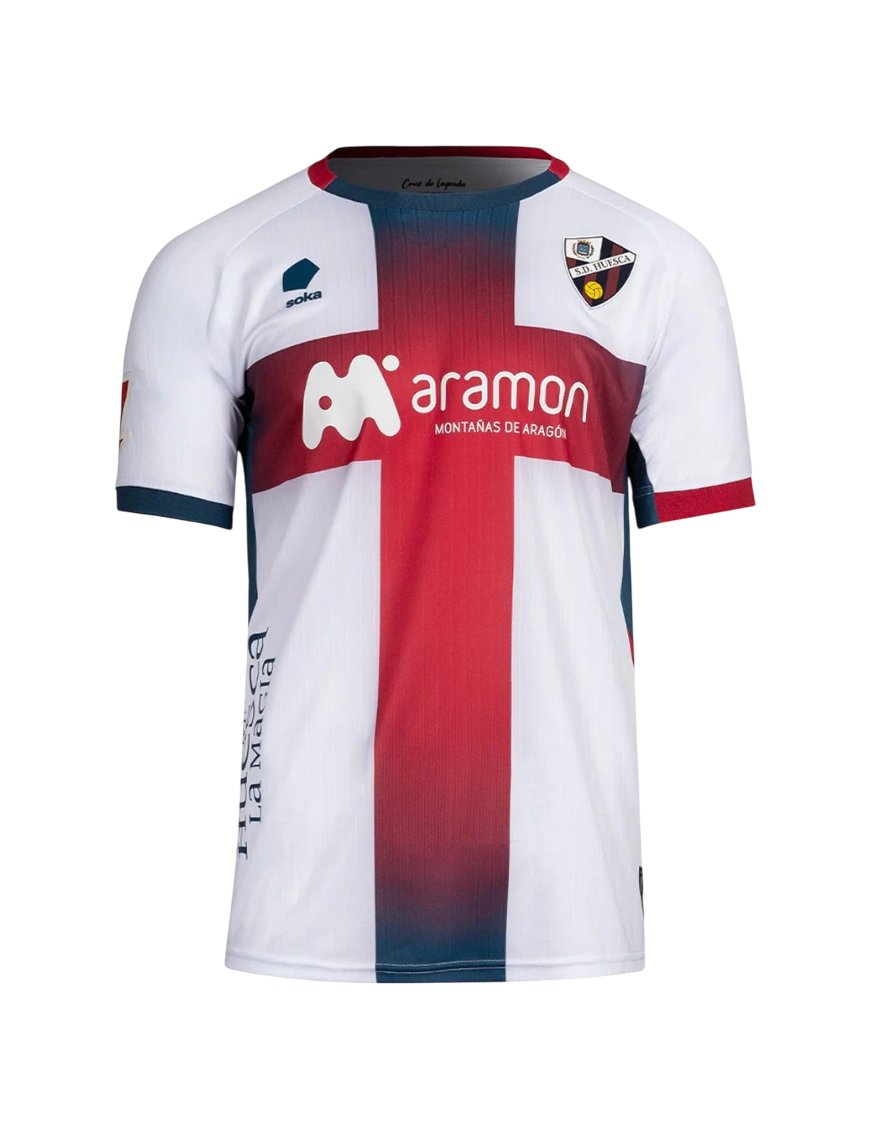 Camiseta SD Huesca 25/26 talla niño 2ª equipación
