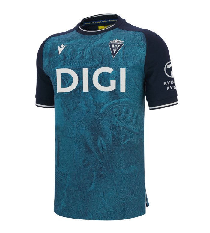 Camiseta Cádiz CF 25/26 talla niño 3ª equipación