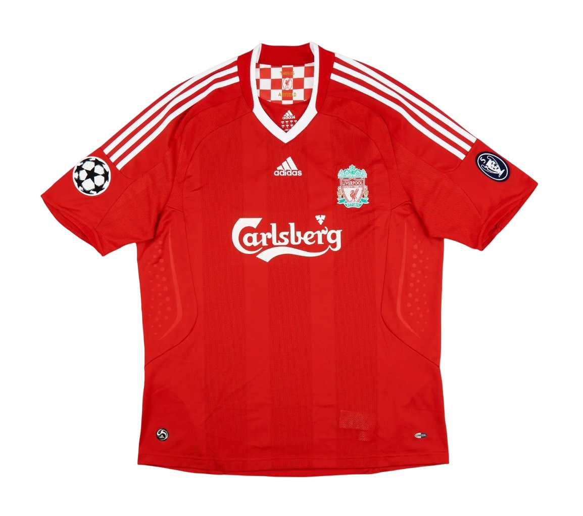 Camiseta Retro Liverpool 09/10 1ª equipación