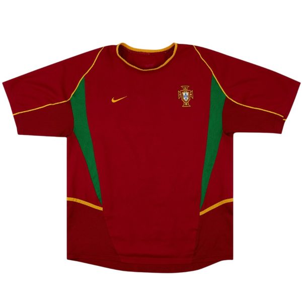 Camiseta Retro Portugal 2002 1ª equipación