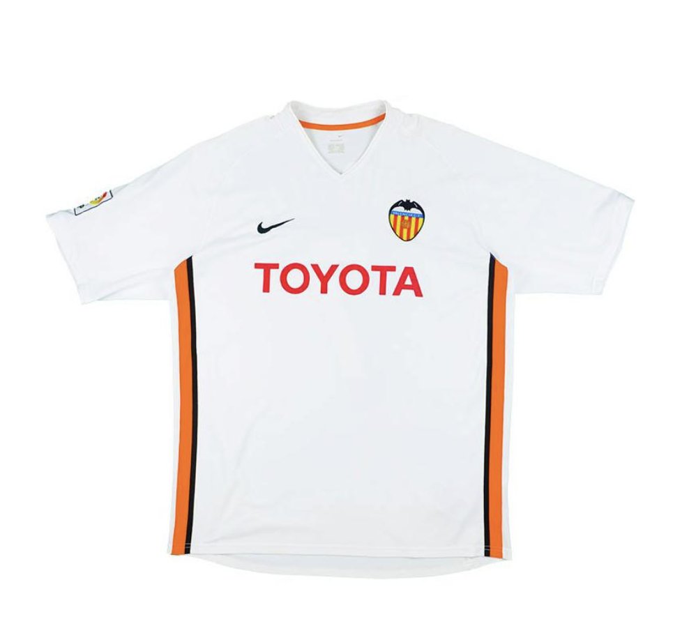 Camiseta retro Valencia 06/07 1ª equipación