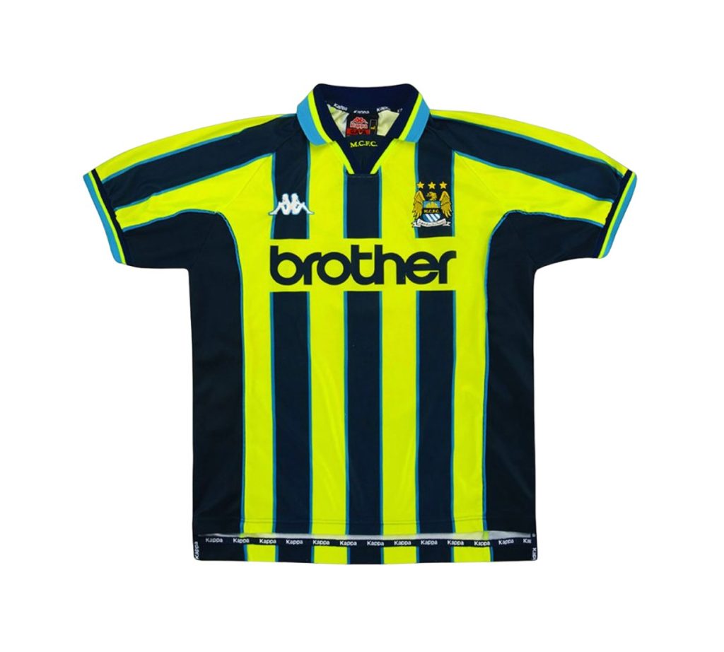 Camiseta retro Manchester City 98/99 2ª equipación