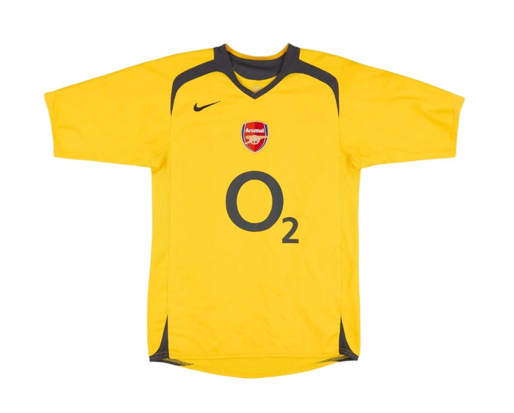 Camiseta retro Arsenal 05/06 2a equipación