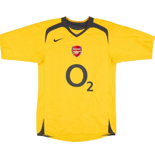 Camiseta retro Arsenal 05/06 2a equipación