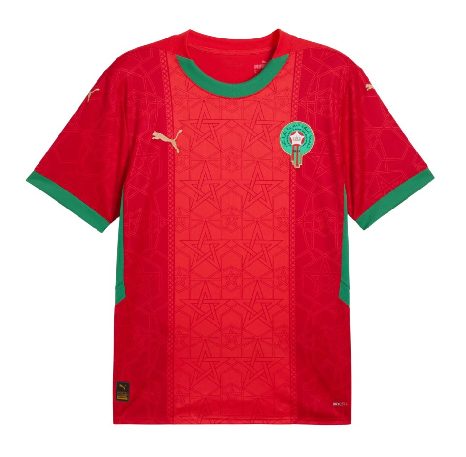 Camiseta Marruecos 2025 1ª equipación