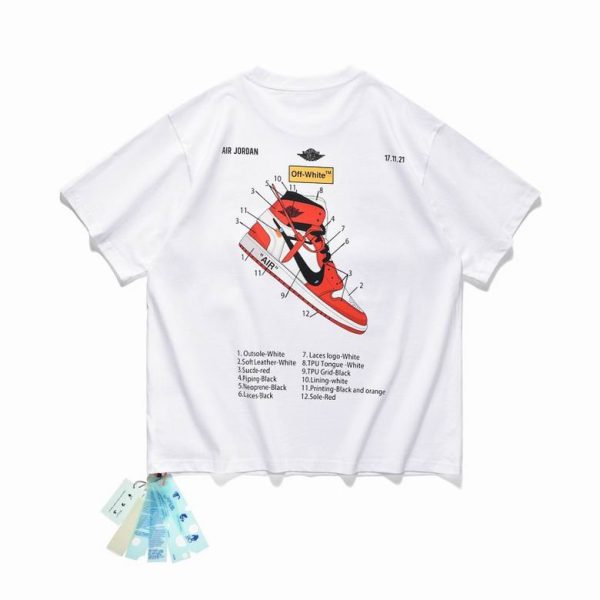 Camiseta Off-White Oversize Blanca