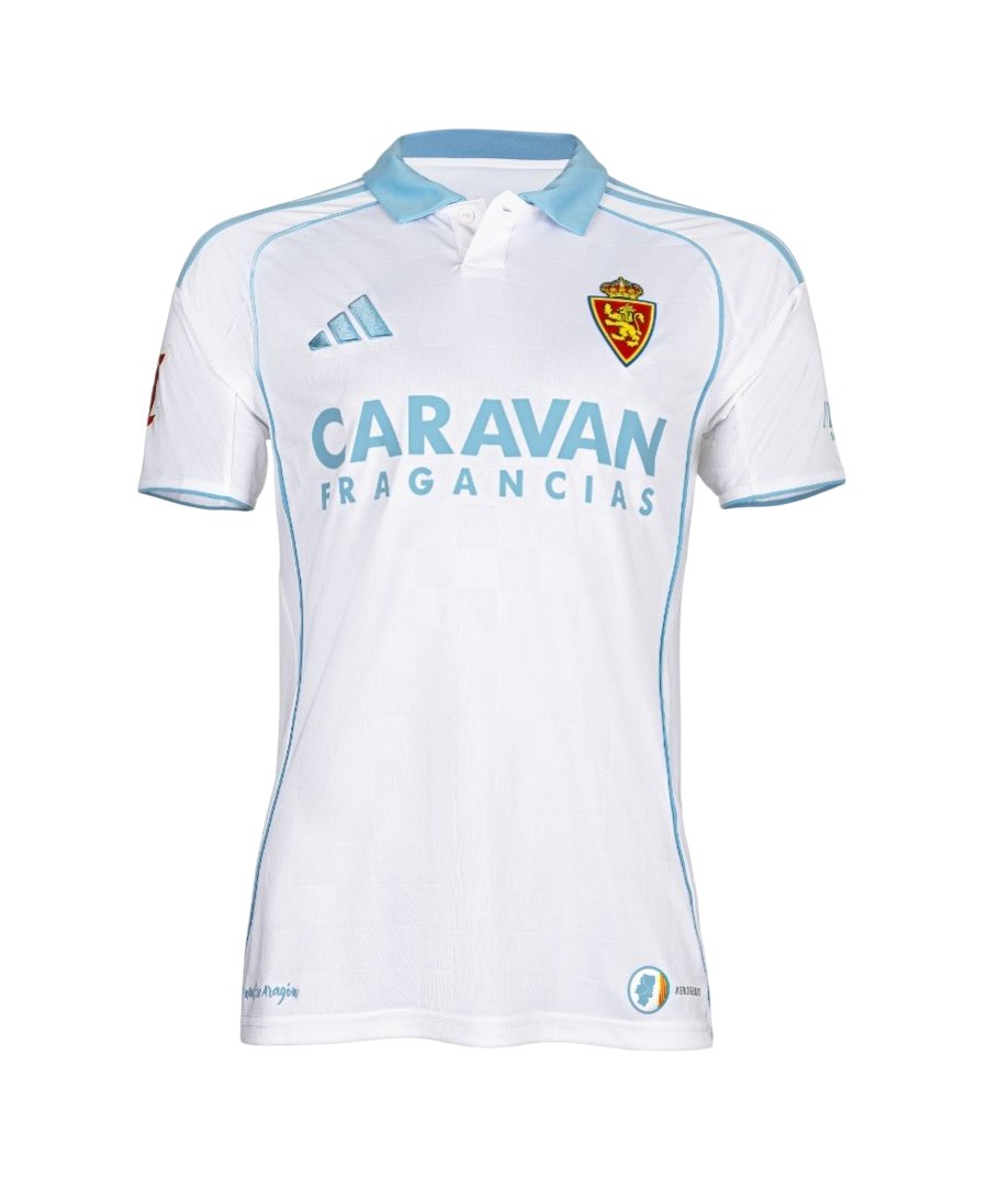 Camiseta Zaragoza 25/26 talla niño 1ª equipación