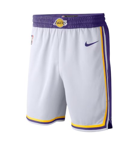 Pantalón Corto Los Angeles Lakers Association 24/25