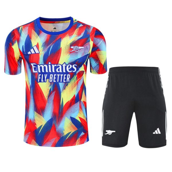 Conjunto de calentamiento Arsenal fuego