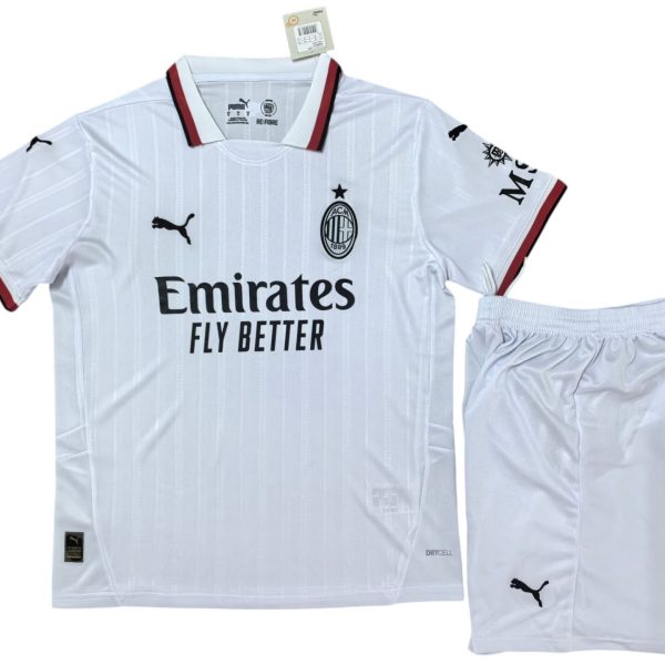 Conjunto AC Milan 24/25 2ª equipación