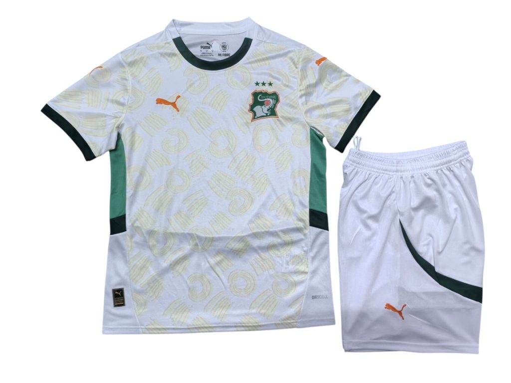 Conjunto Costa de Marfil 2025 2ª equipación