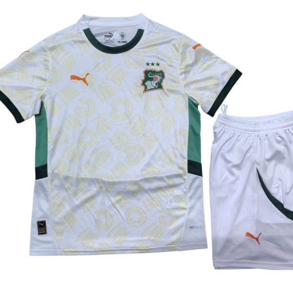 Conjunto Costa de Marfil 2025 2ª equipación