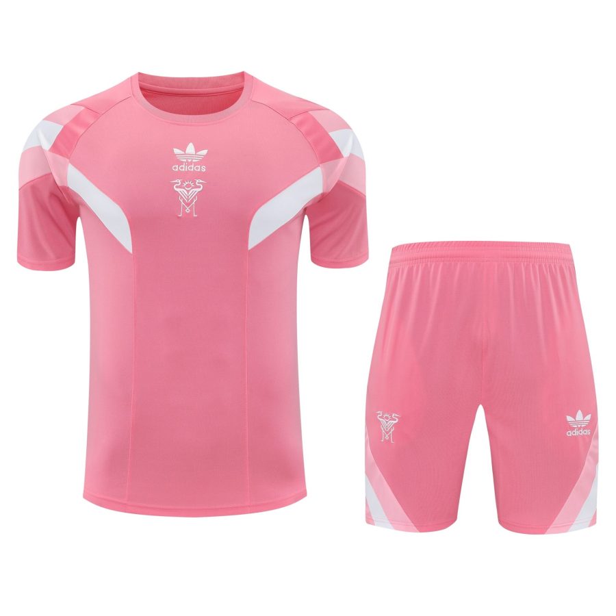 Conjunto de calentamiento Inter Miami rosa