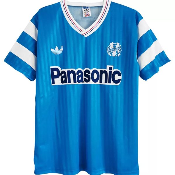 Camiseta Retro Olympique Marseille 90/91 2ª equipación