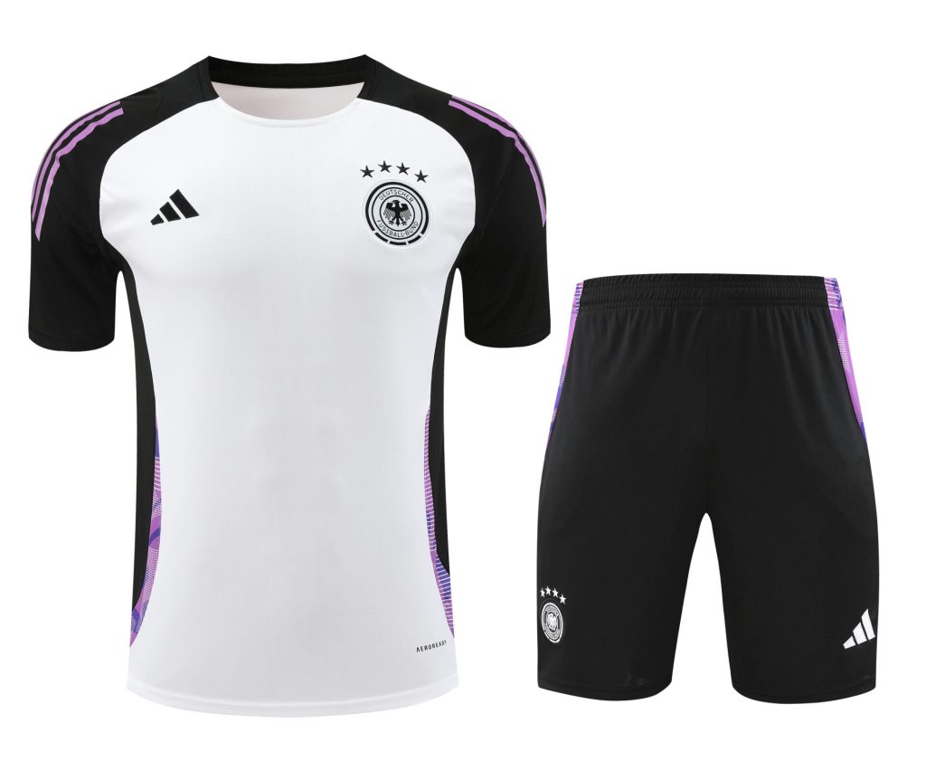 Conjunto de calentamiento Alemania blanco