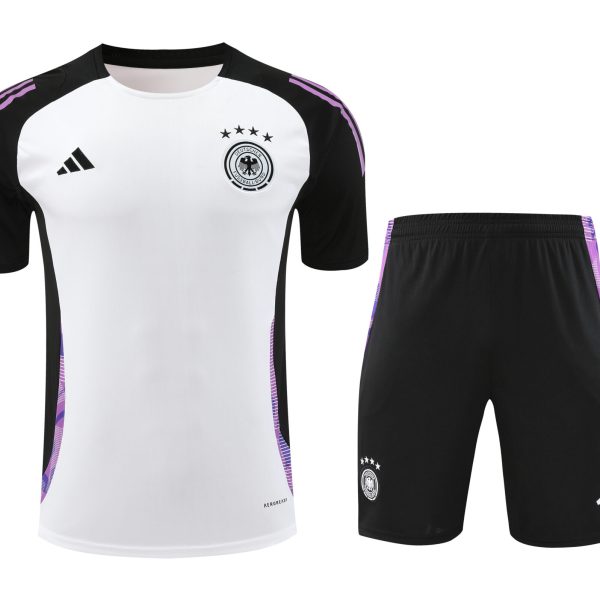 Conjunto de calentamiento Alemania blanco