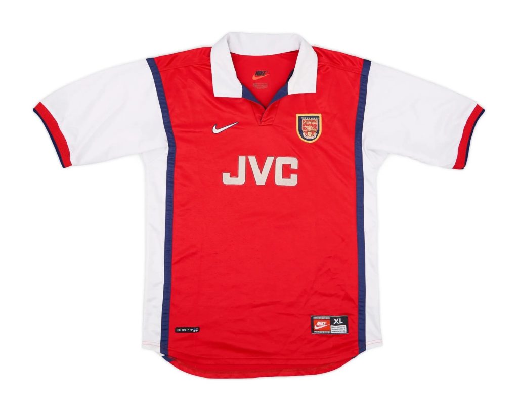 Camiseta Retro Arsenal 98/99 1ª equipación