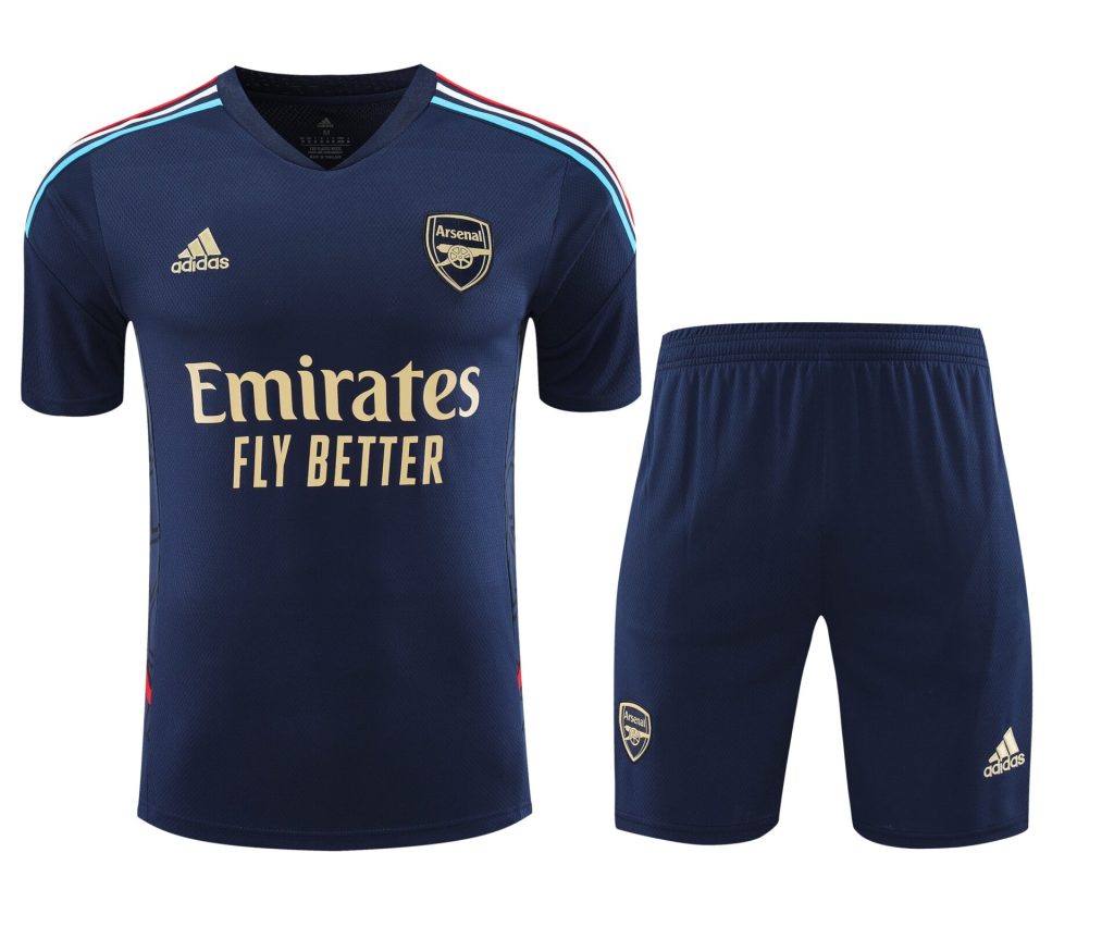 Conjunto de calentamiento Arsenal azul oscuro