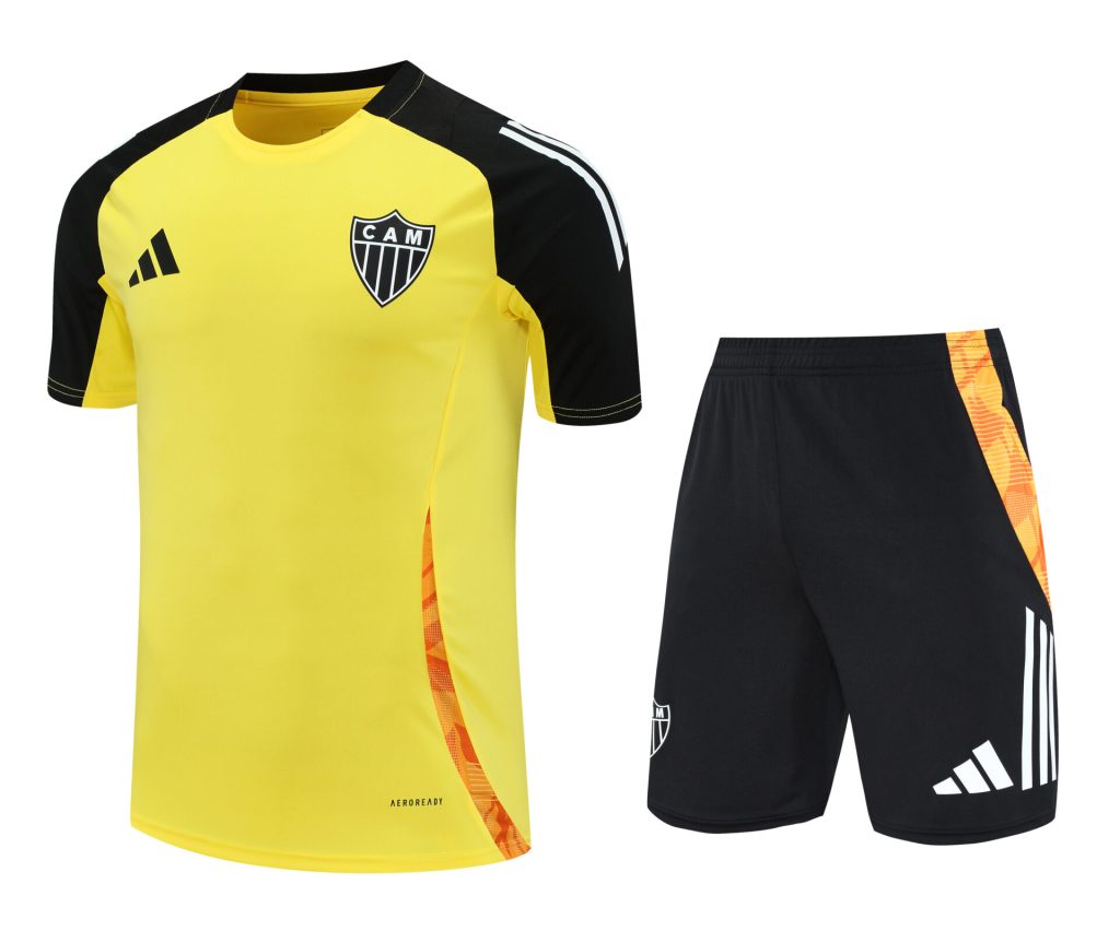 Conjunto de calentamiento Atletico Mineiro amarillo