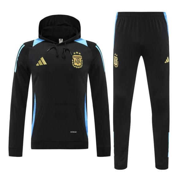 Conjunto manga larga Argentina negro