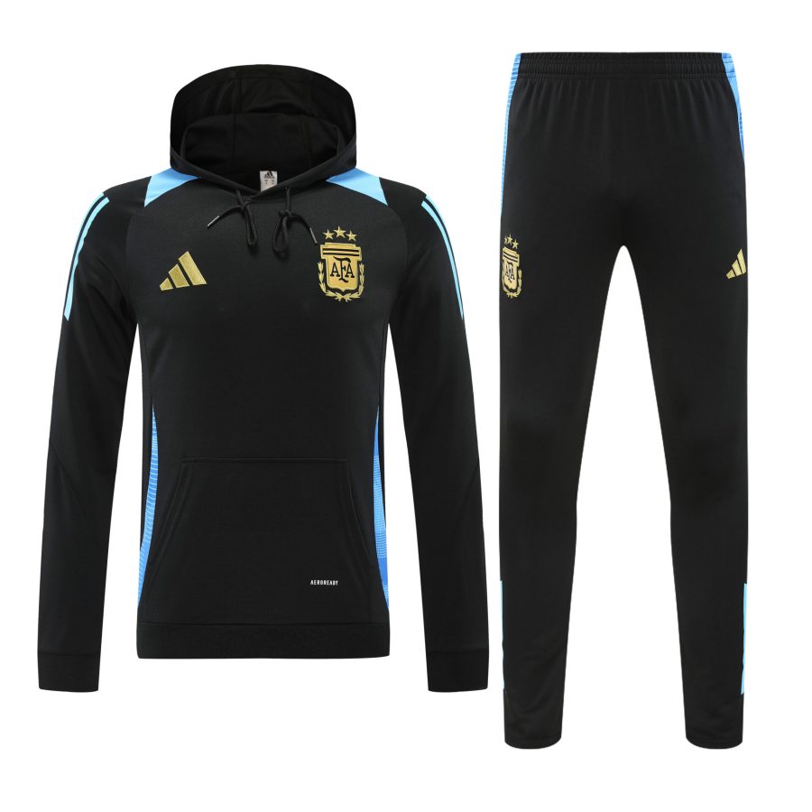 Conjunto manga larga Argentina negro