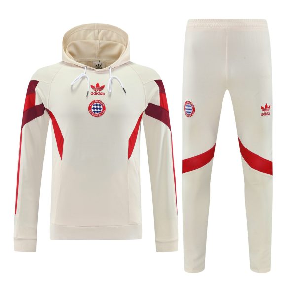 Conjunto manga larga Bayern Múnich rayas
